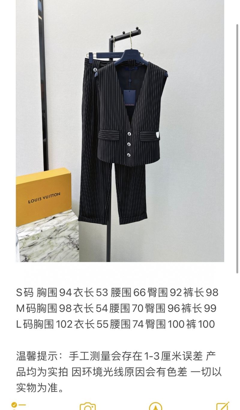 Louis Vuitton Long Suits